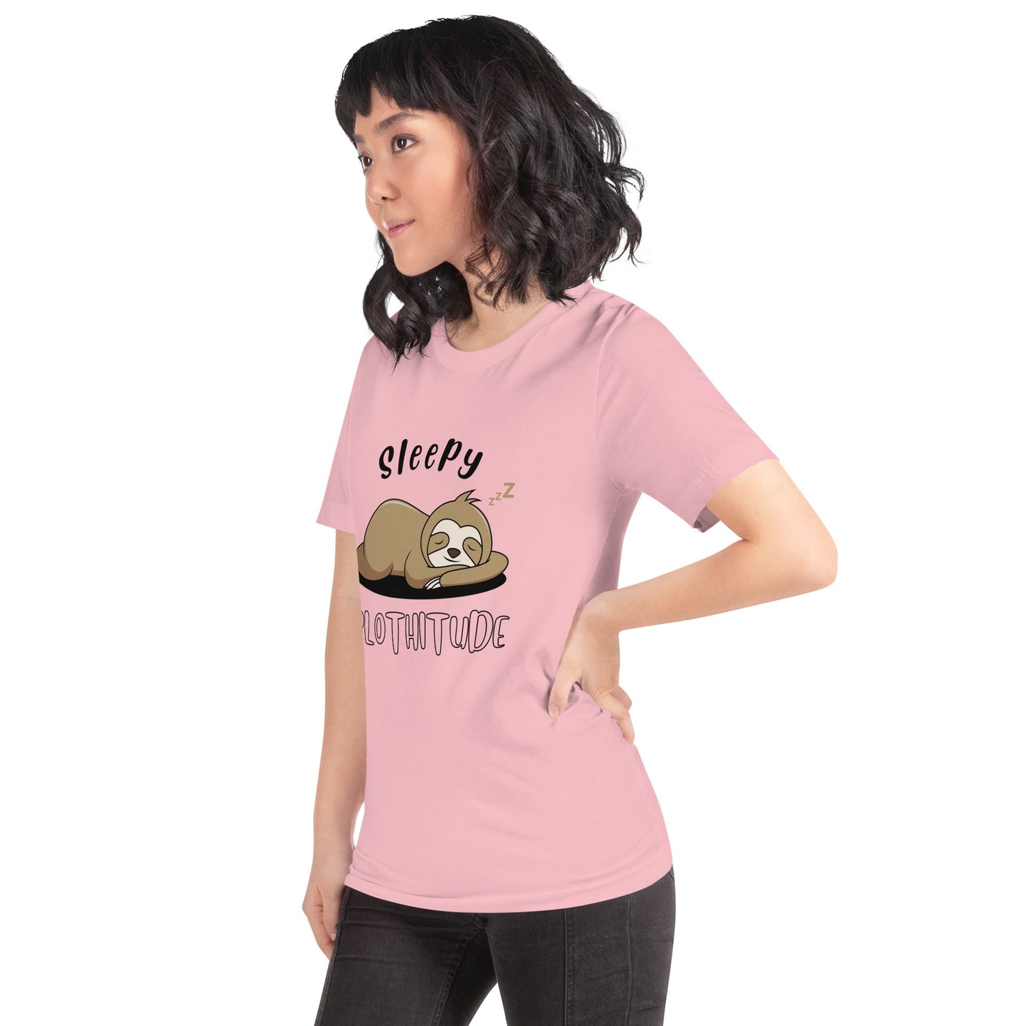 Sleepy Slothitude Unisex T-Shirt