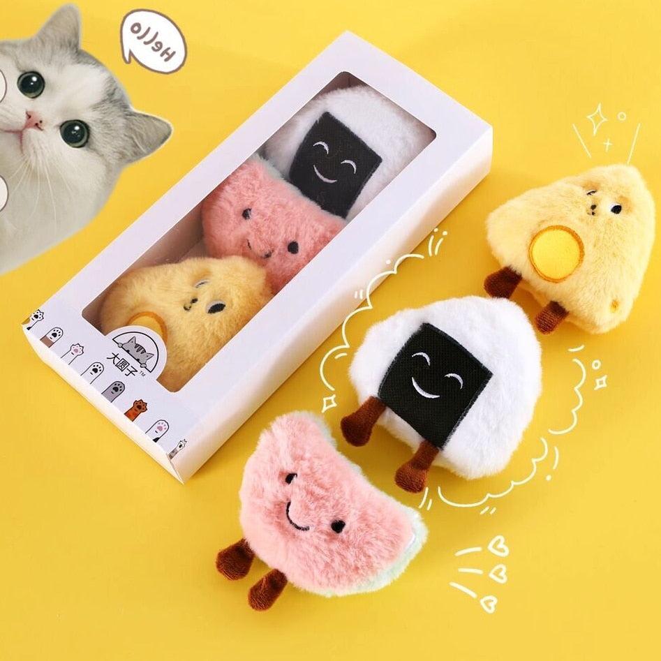 Sushi Plush Cat Toy