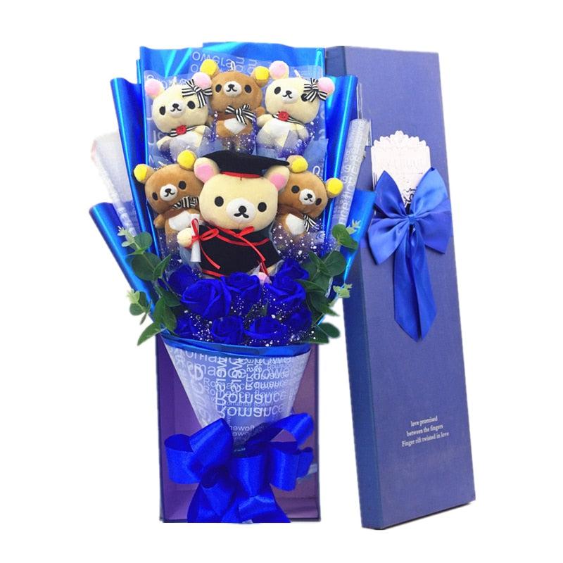 Teddy Bear Flower Bouquet