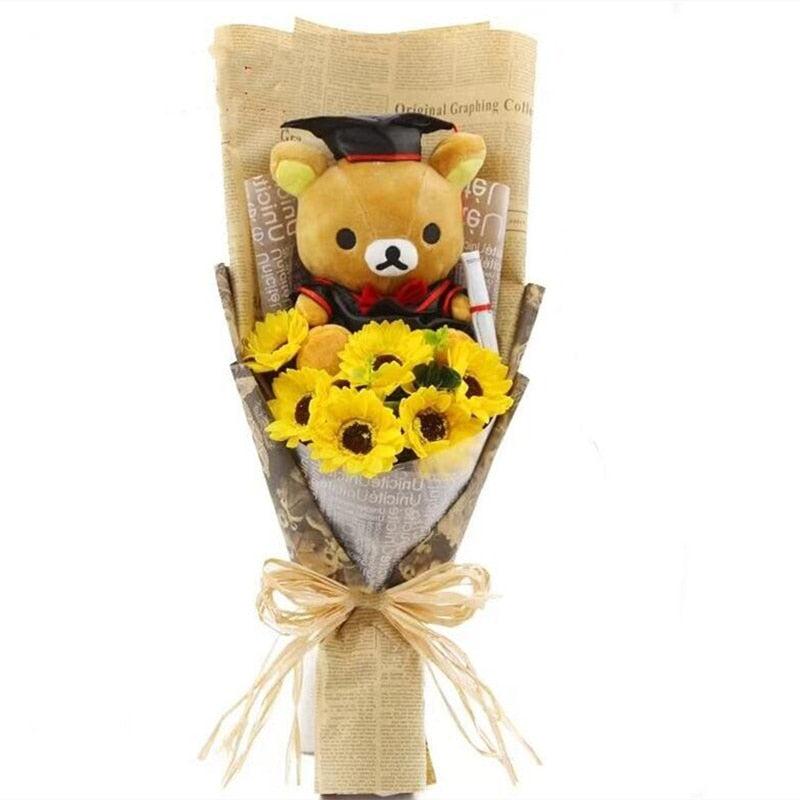 Teddy Bear Flower Bouquet