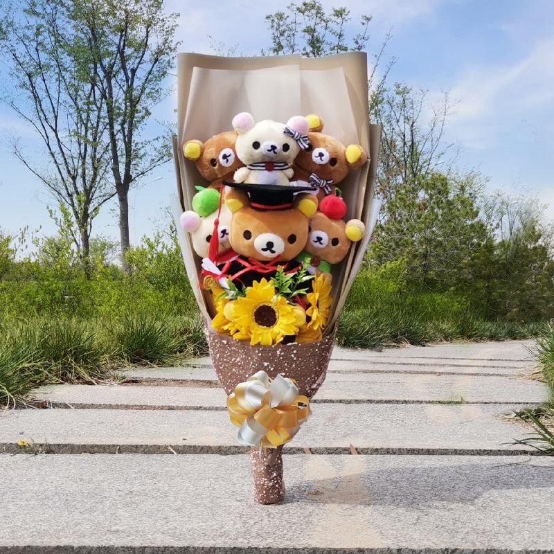 Teddy Bear Flower Bouquet