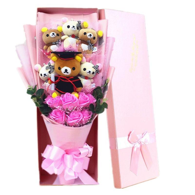 Teddy Bear Flower Bouquet