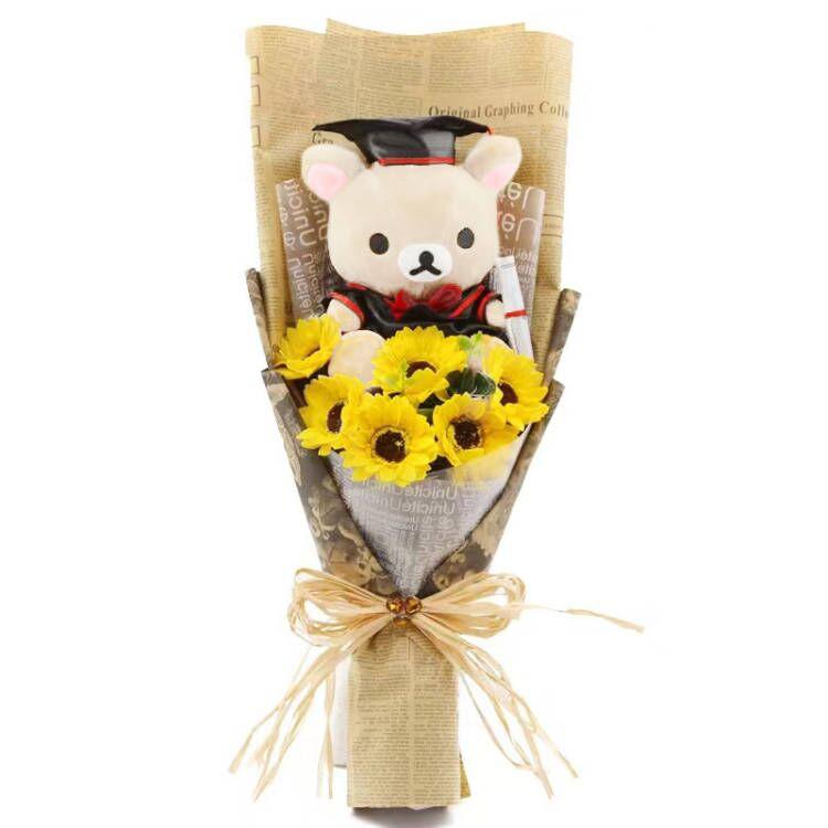 Teddy Bear Flower Bouquet
