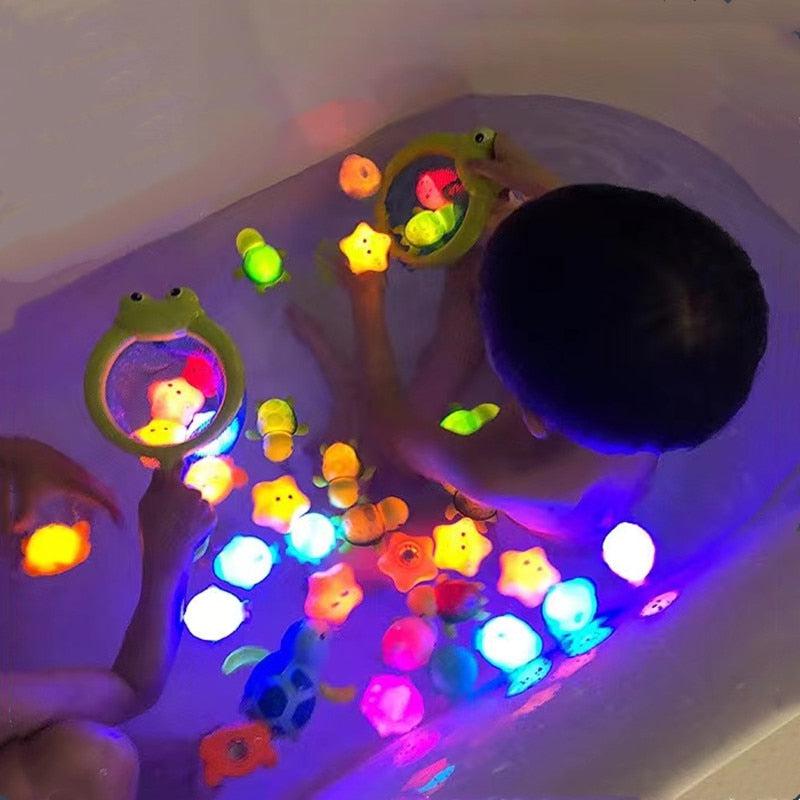 Waterproof LED Light Up Bath Toys