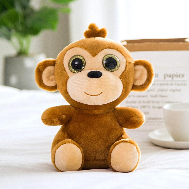 Wide Eyed Animal Plush
