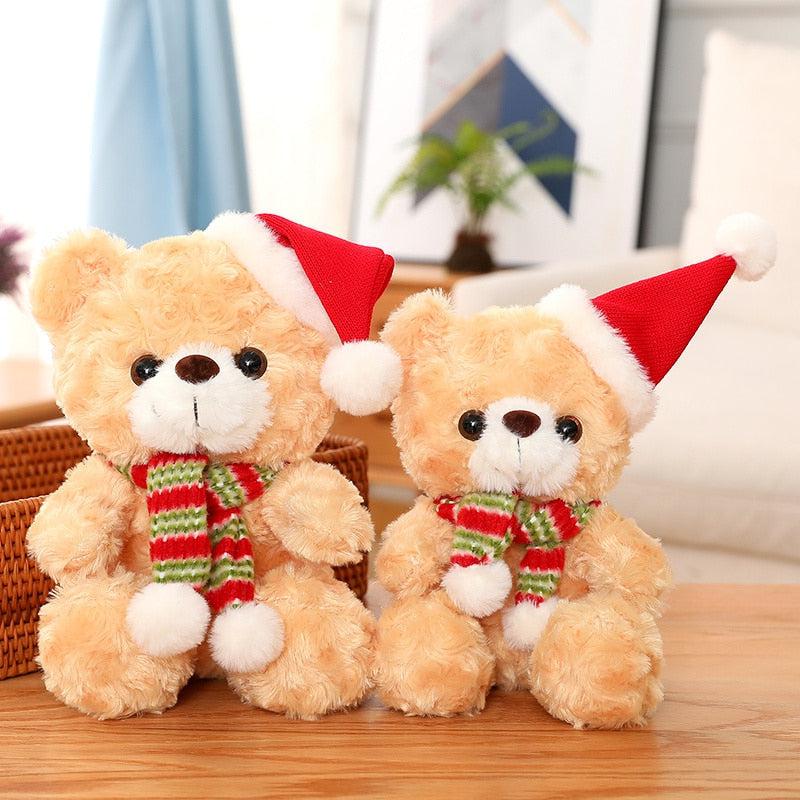 Winter Christmas Bear Plush