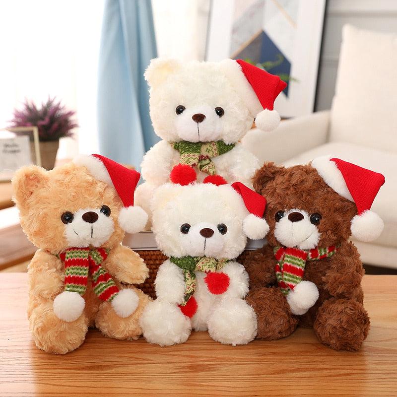Winter Christmas Bear Plush