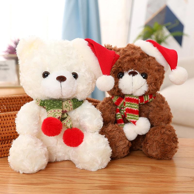 Winter Christmas Bear Plush