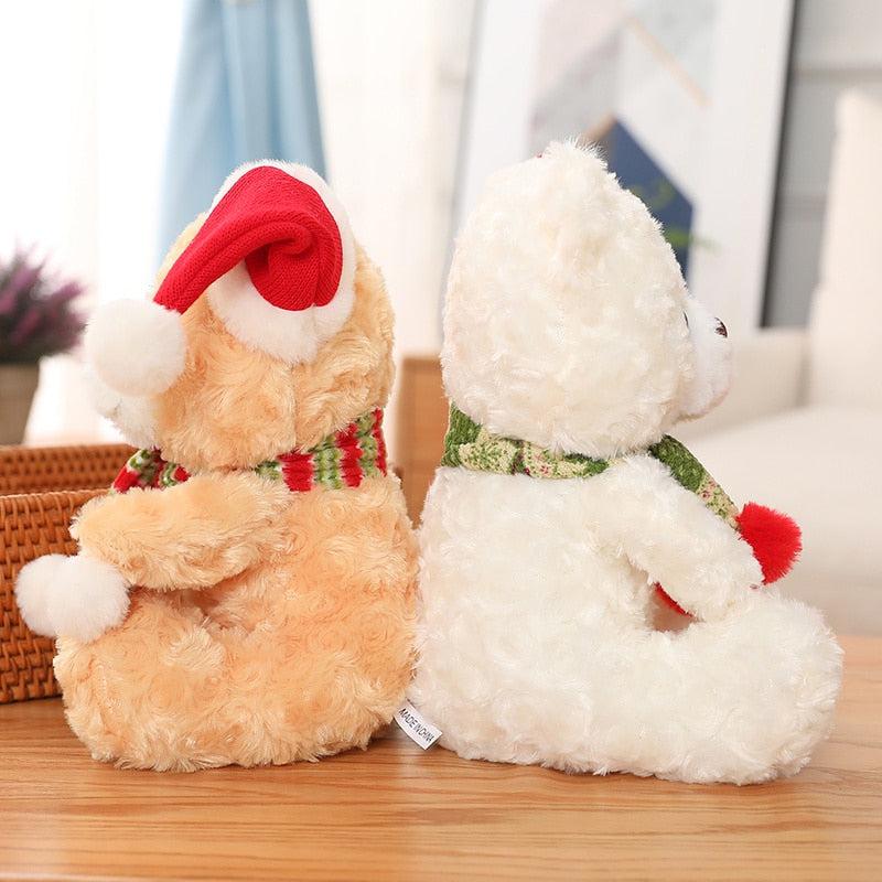 Winter Christmas Bear Plush