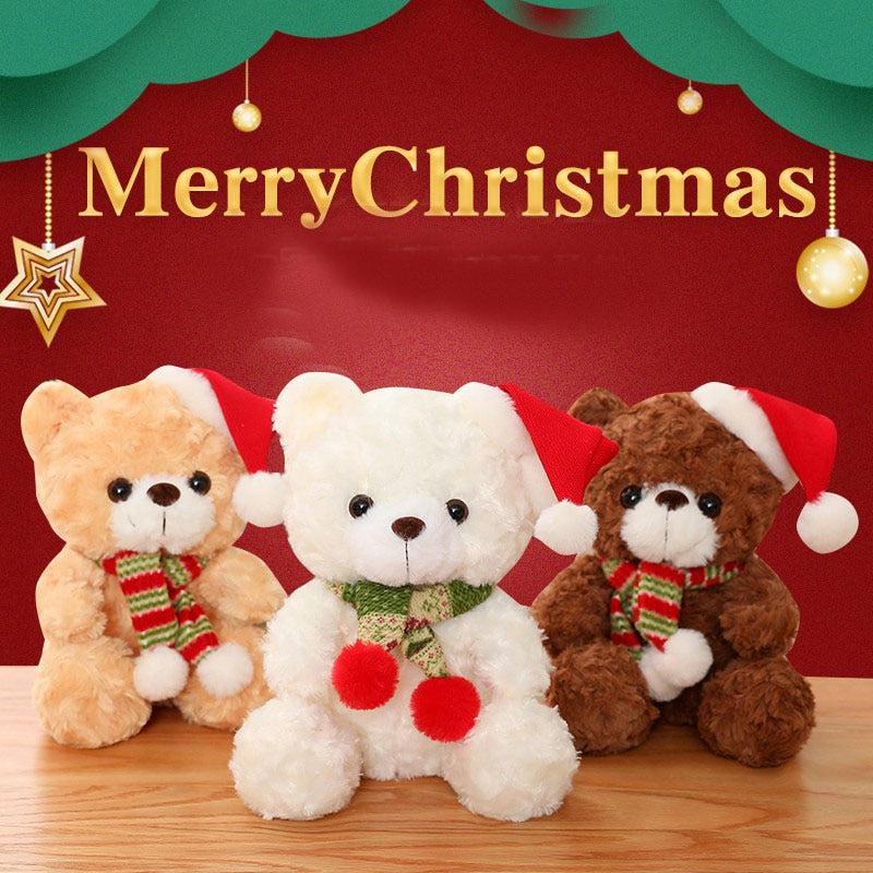 Winter Christmas Bear Plush