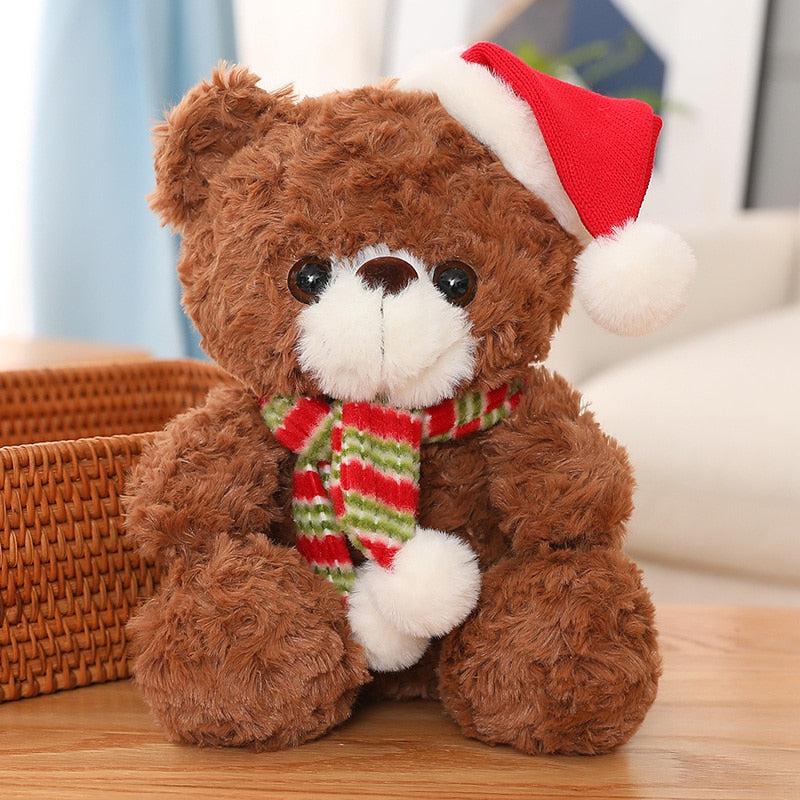 Winter Christmas Bear Plush