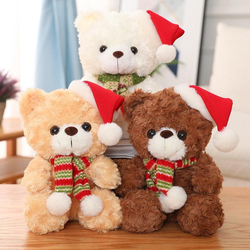 Winter Christmas Bear Plush
