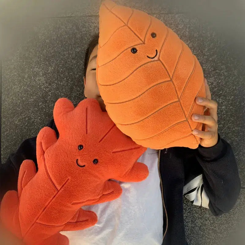 Assorted Leaves Plush