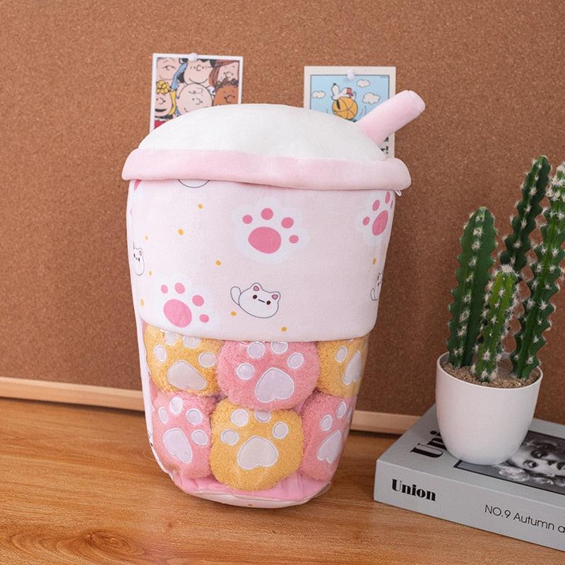 Bubble Tea Plush Bag