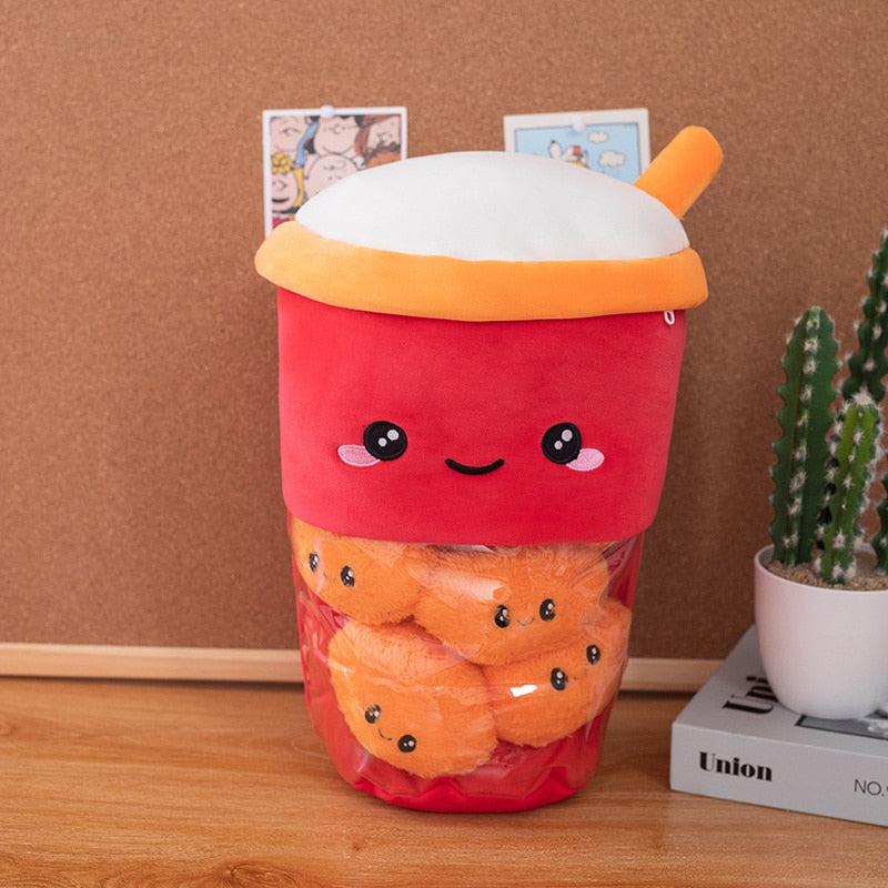 Bubble Tea Plush Bag