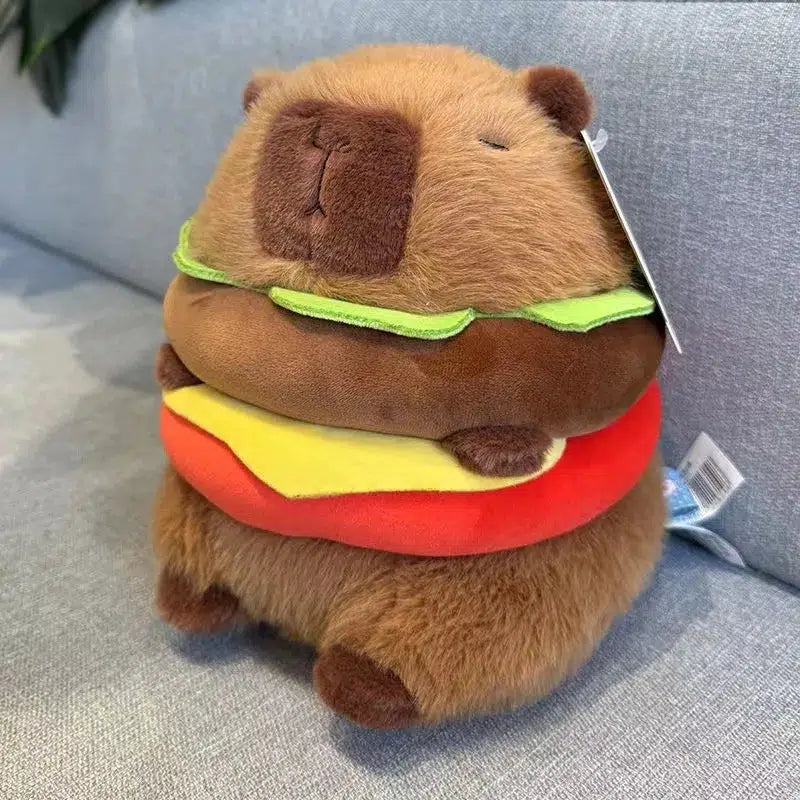 Capybara Hamburger Plush