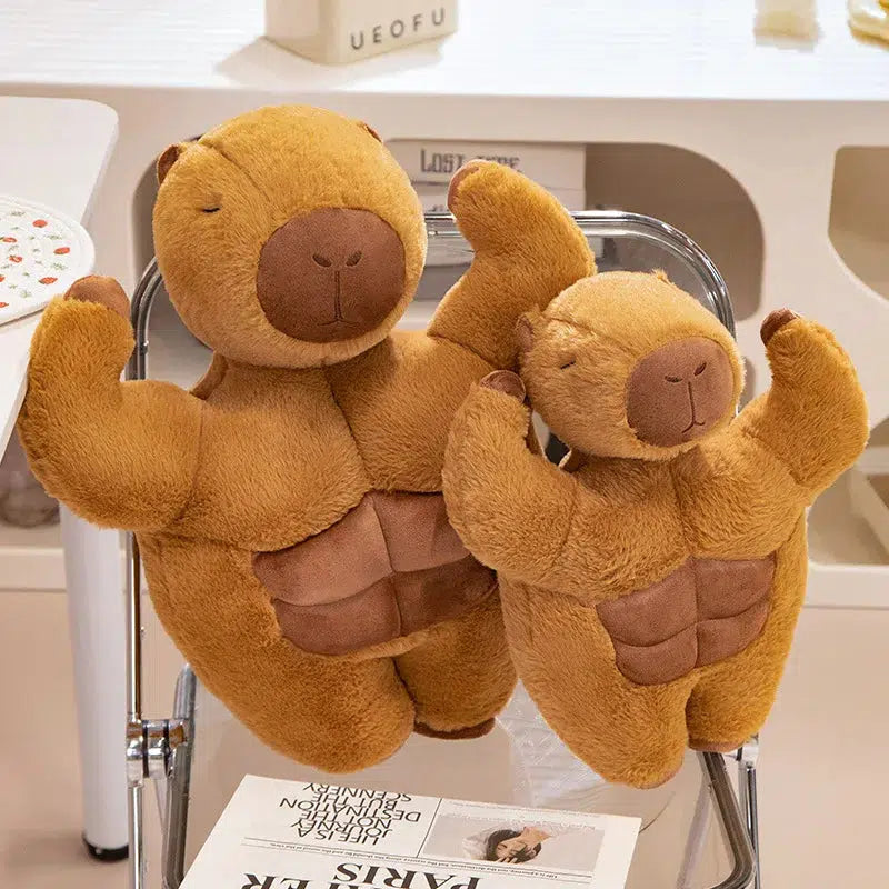 Capybara Muscle Plush