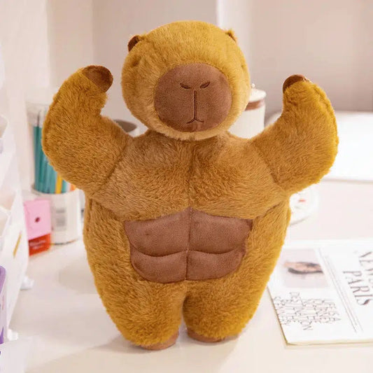 Capybara Muscle Plush