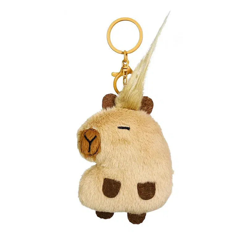 Capybara Plush Keychain