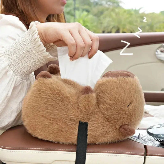 Capybara Plush Tissue Cover