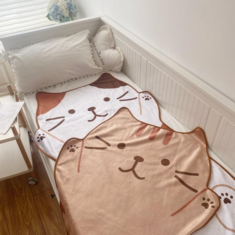 Cat Flannel Blanket