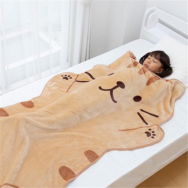 Cat Flannel Blanket