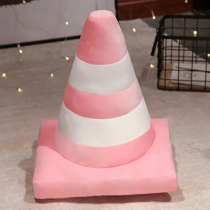 Coloured Traffic Cone Plush