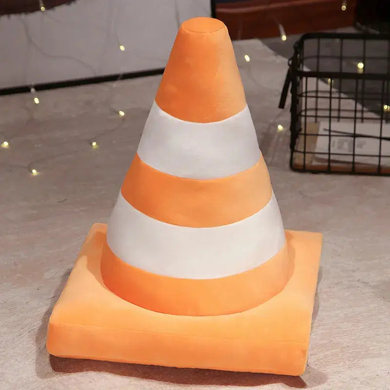 Coloured Traffic Cone Plush