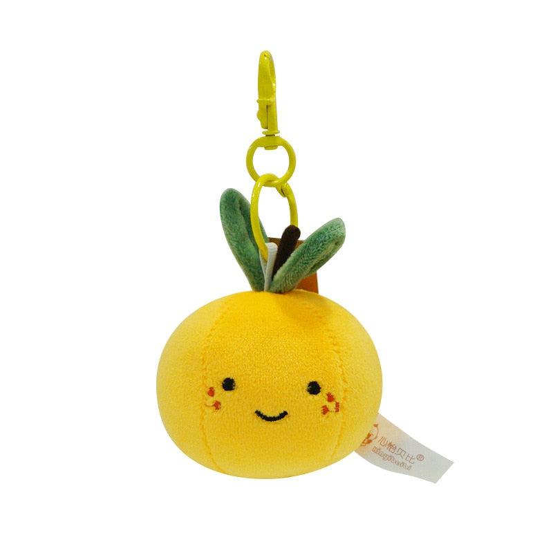 Fruit Plush Keyring