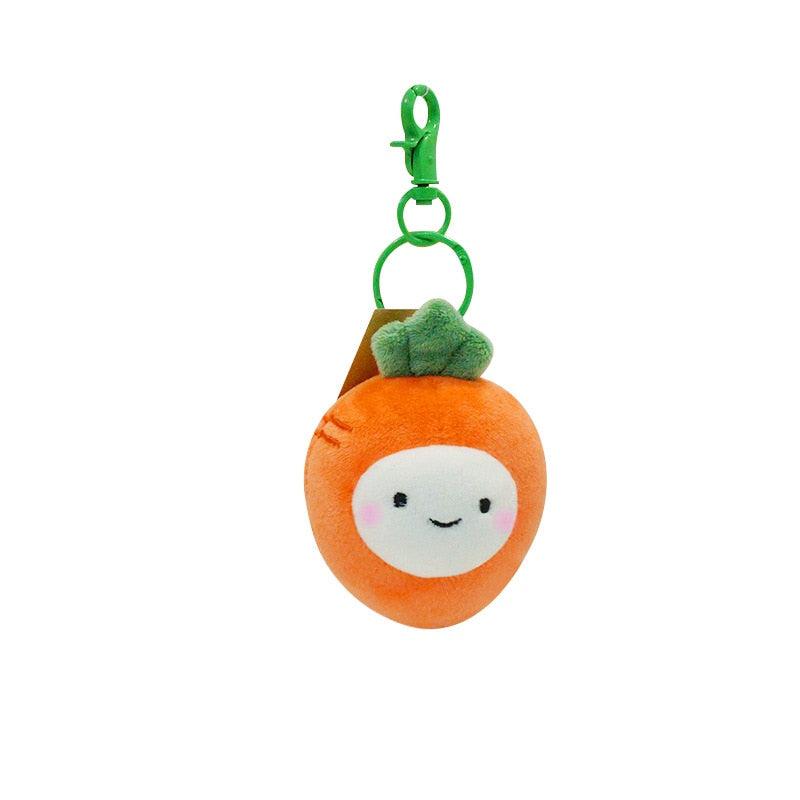 Fruit Plush Keyring