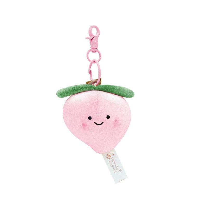 Fruit Plush Keyring