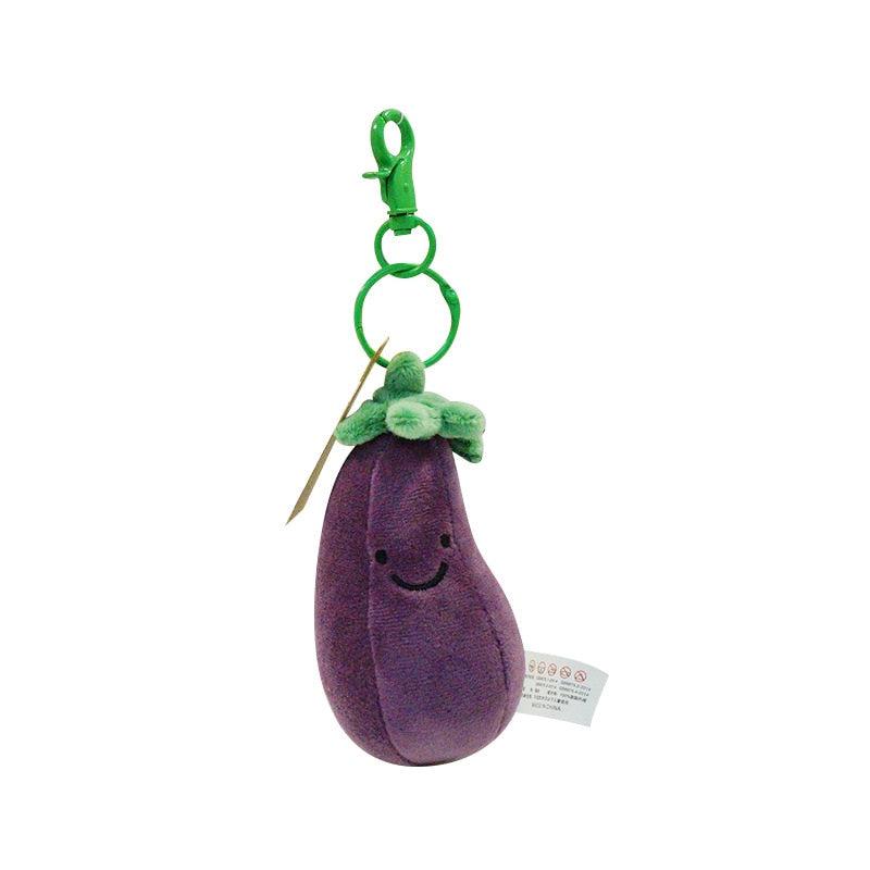 Fruit Plush Keyring