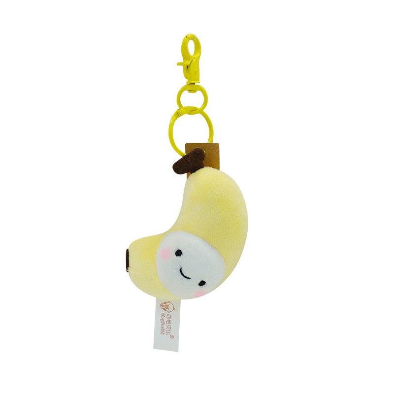 Fruit Plush Keyring