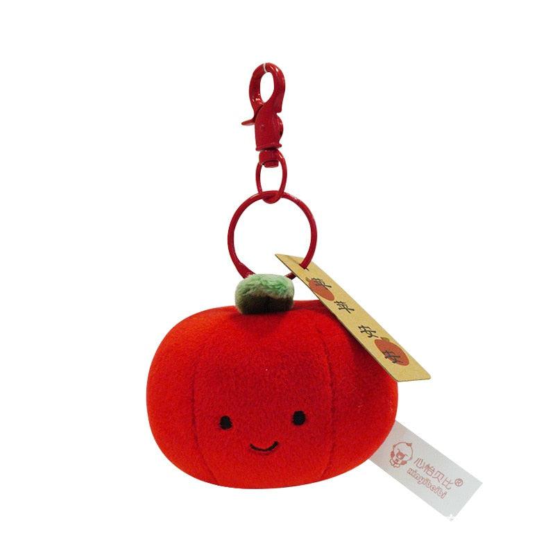 Fruit Plush Keyring