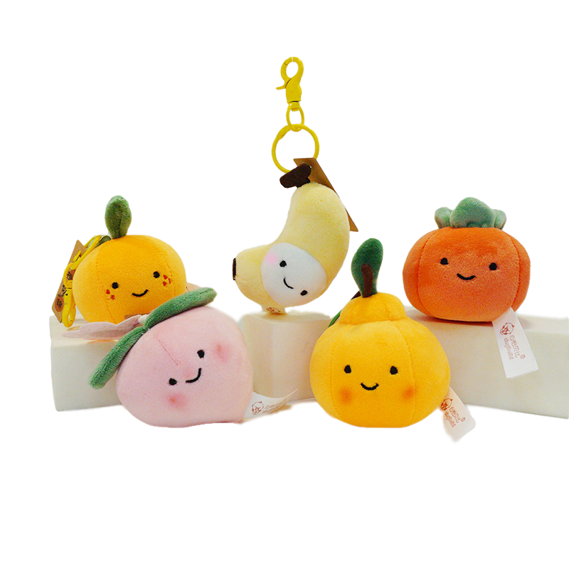 Fruit Plush Keyring