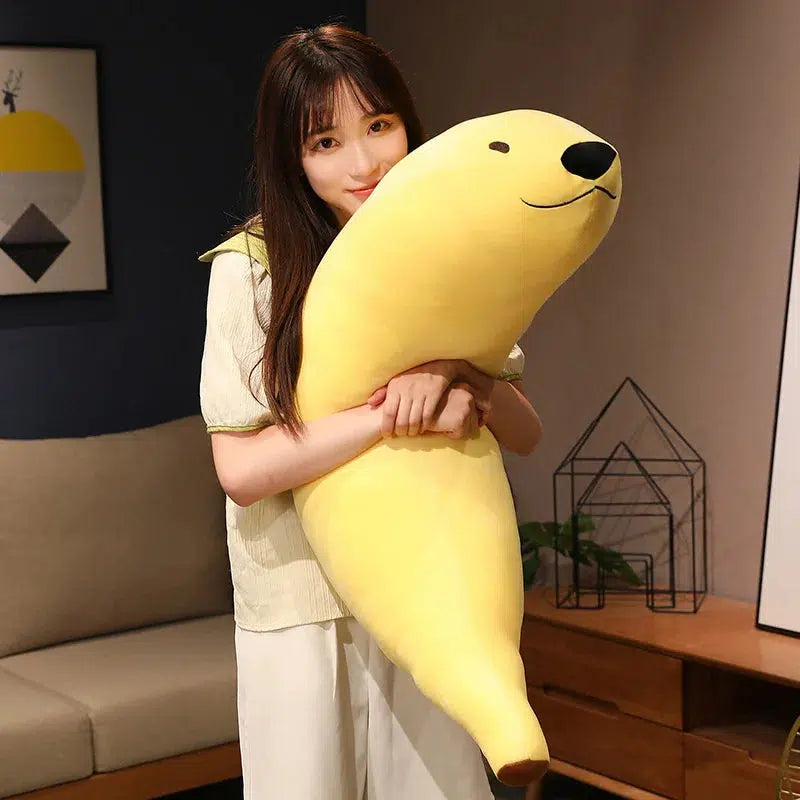 Giant Banana Dog Plush