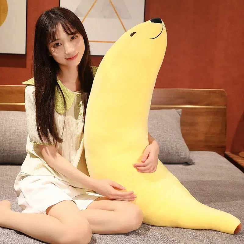Giant Banana Dog Plush