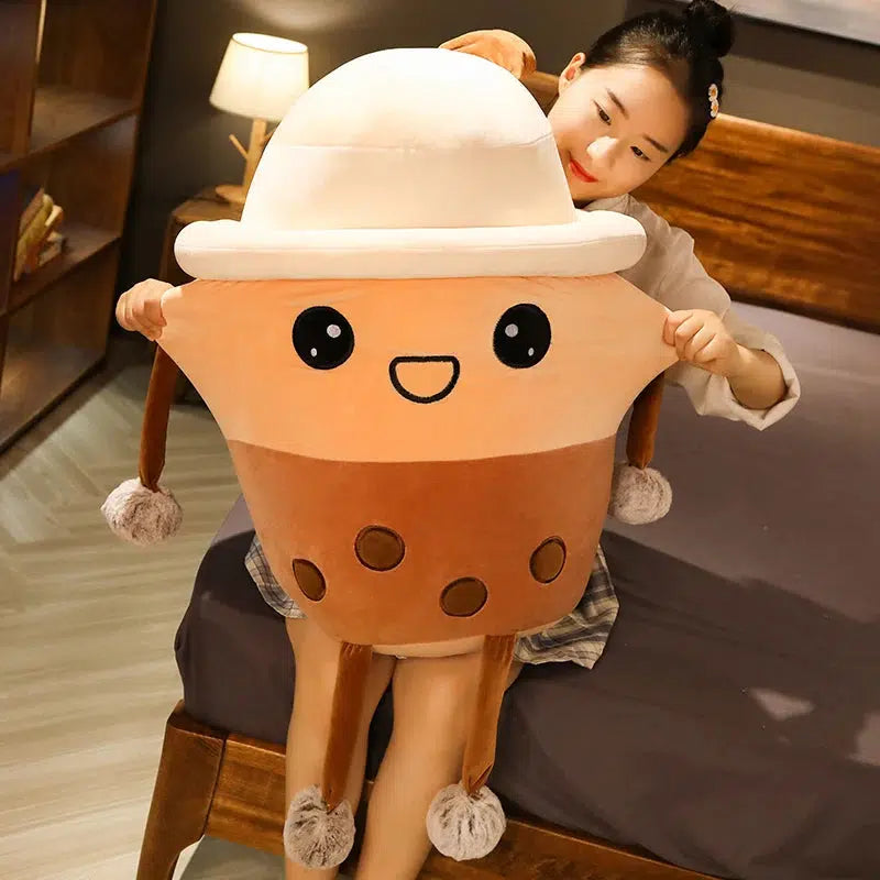 Giant Bubble Tea Man Plush