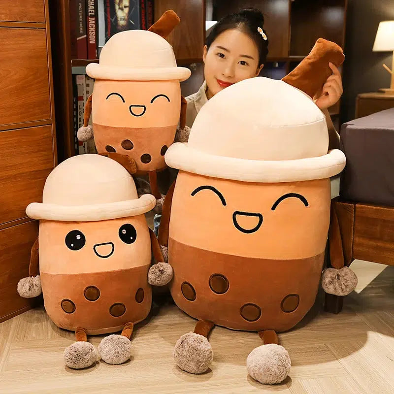 Giant Bubble Tea Man Plush