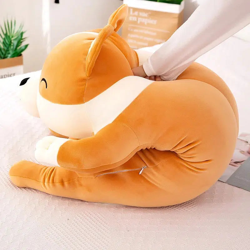 Giant Corgi Plush Comfy Morning