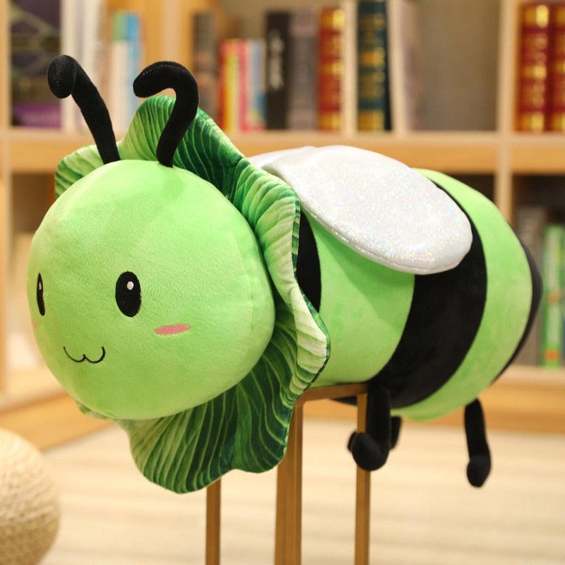 Giant Leafy Bee Plush