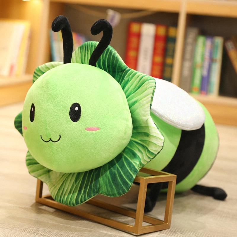 Giant Leafy Bee Plush