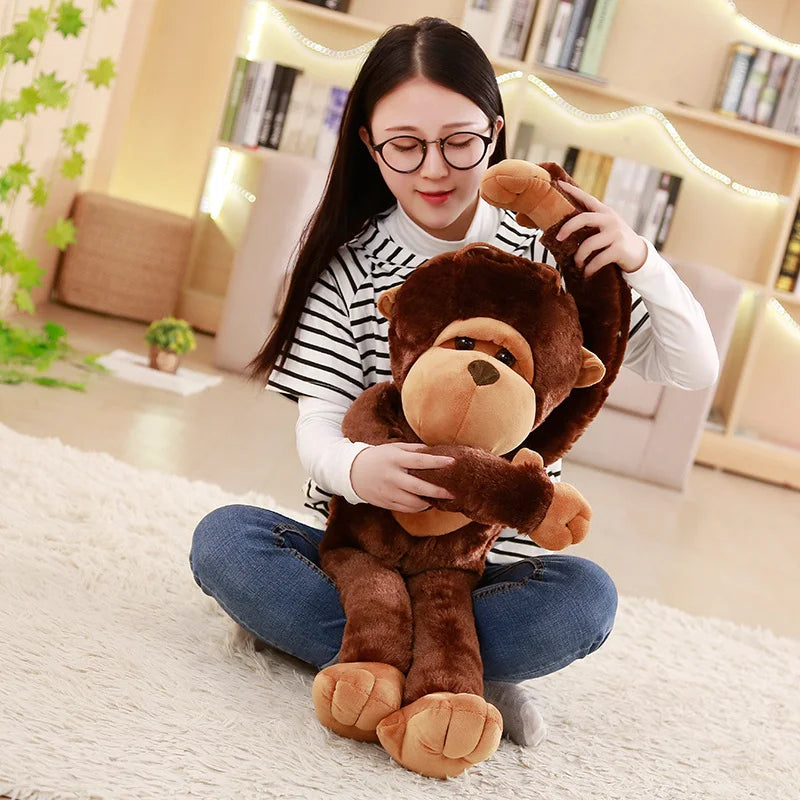 Giant Huggable Monkey Plush
