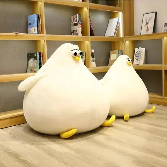 Chonky Round Penguin Blob Plush