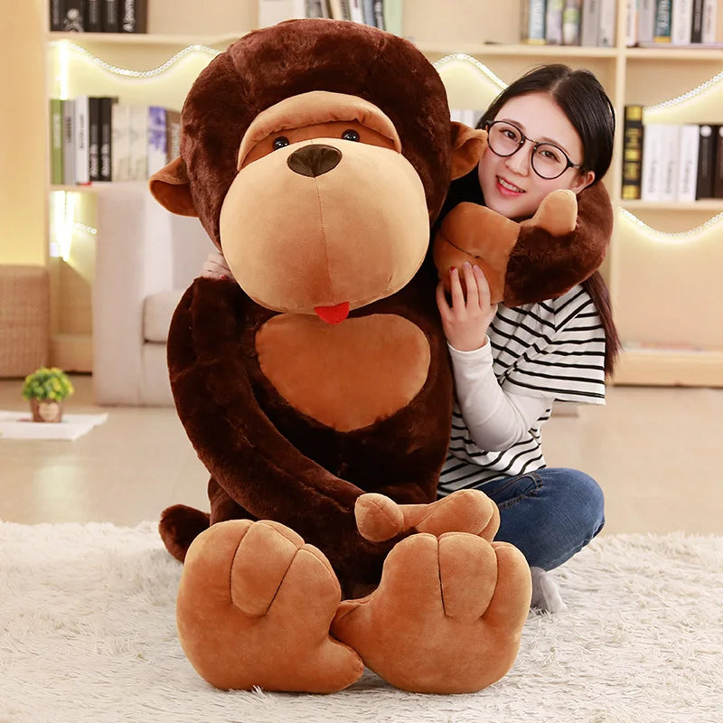 Giant Huggable Monkey Plush