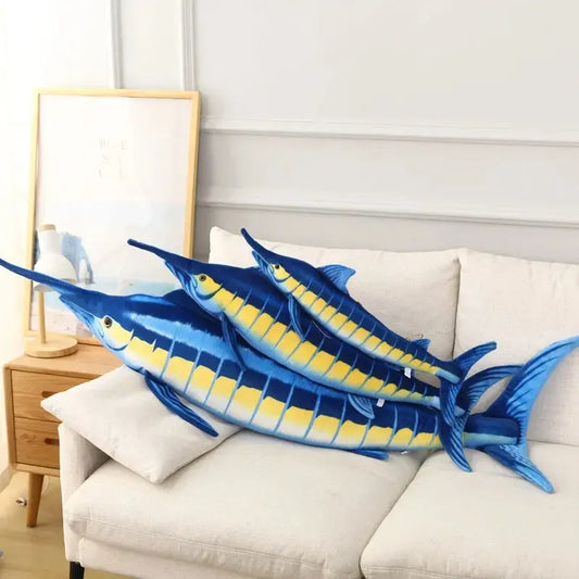 Giant Blue Marlin Fish Plush