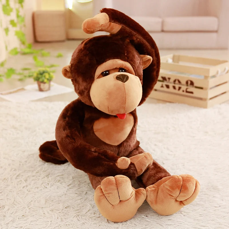 Giant Huggable Monkey Plush
