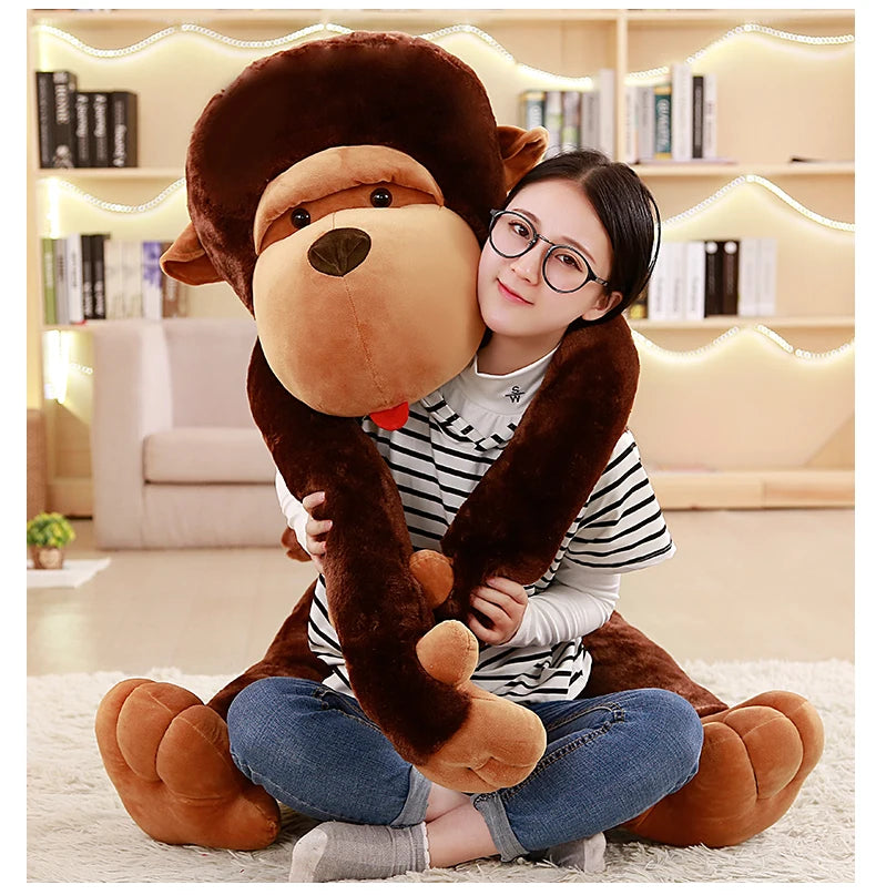 Giant Huggable Monkey Plush
