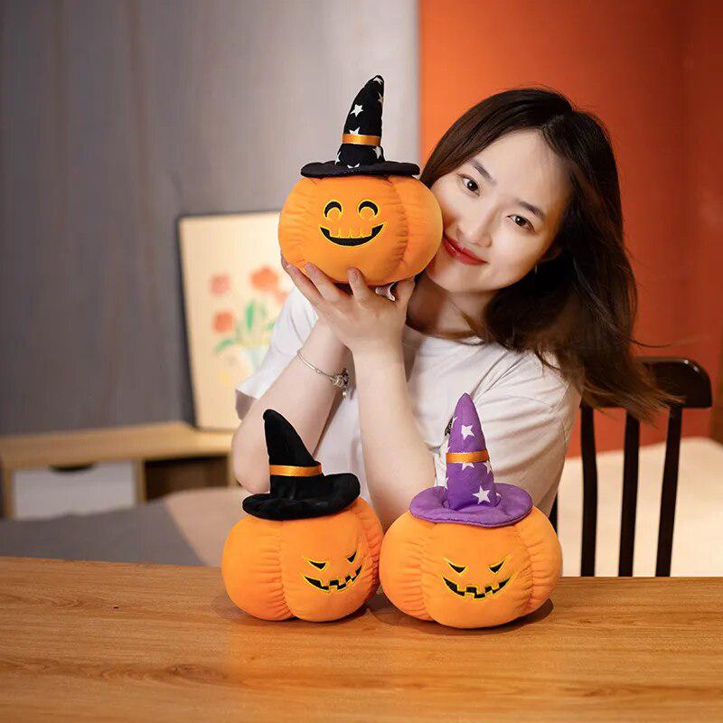 Halloween Witch Pumpkin Plush