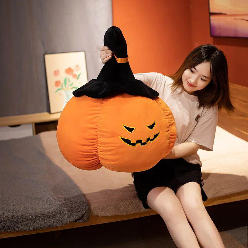 Halloween Witch Pumpkin Plush